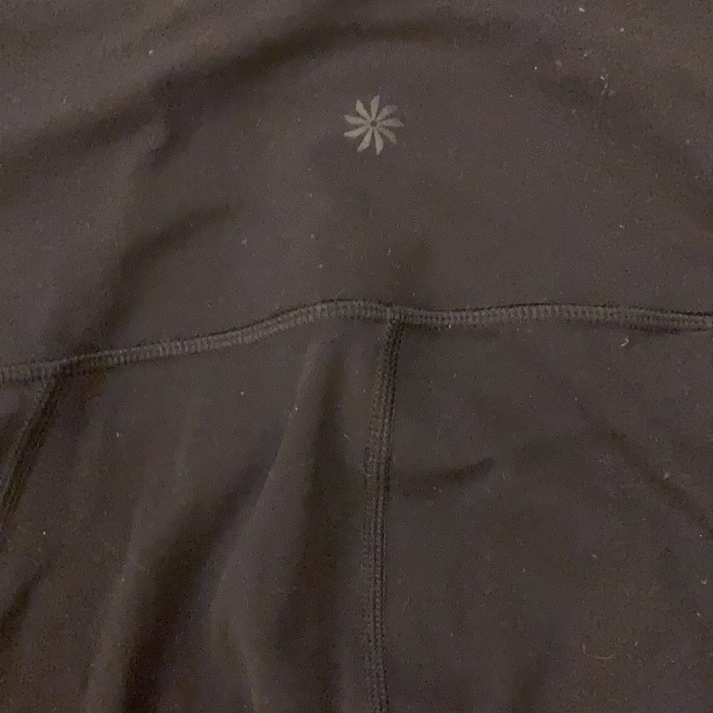 Athleta Stash Pocket Salutation Tight Black - Picture 5 of 7